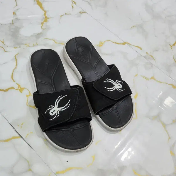 [BUNJANG] Spyder Black Slippers / 스파이더 슬리퍼 블랙