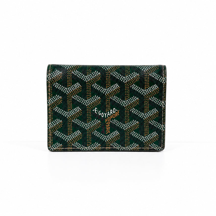 [BUNJANG] Goyard Saint-Sulpice Card Holder Green / 고야드 말제르브 명함지갑 그린