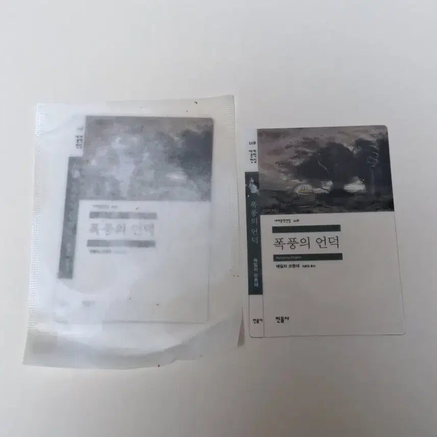 [BUNJANG] Mimpanan Wuthering Heights Bookmark (Sealed) / 민음사 책갈피 폭풍의 언덕(미개봉)