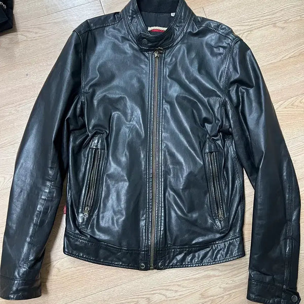 [BUNJANG] Levi's Goat Leather Rider Jacket M / 리바이스 고트레더 라이더 자켓 M