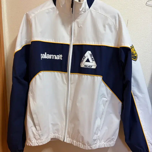 [BUNJANG] Palace Palasonic Shell Jacket White 24FW / 팔라스 팔라맷 쉘 자켓 화이트 24FW [M]