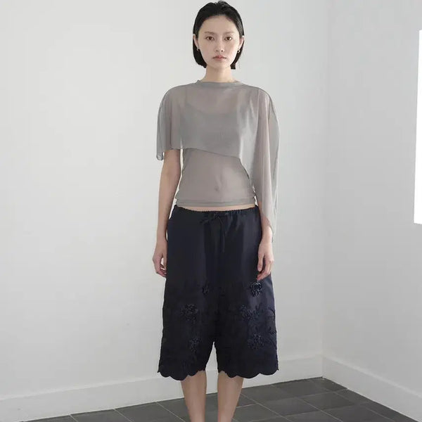 [BUNJANG] HWI Popi Pants (Navy) / (바로배송/ 새상품) hwi 포피팬츠 (네이비)