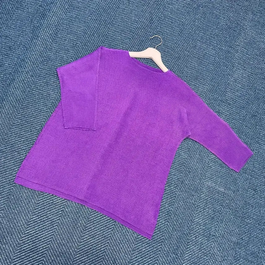 [BUNJANG] Evercube Pleated T-shirt / [여성F] 에버큐브 evercube 플리츠 티셔츠 만원샵