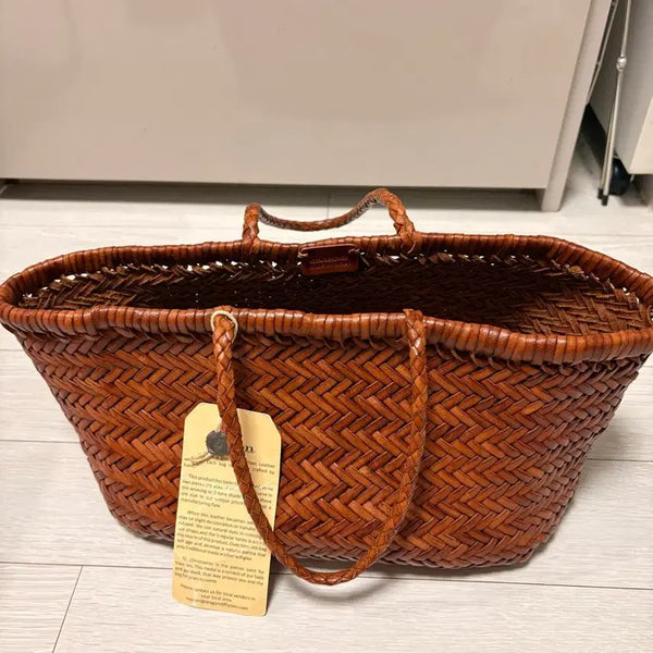 [BUNJANG] Dragon Diffusion Triple Jump Small Bag Tan Leather / 드래곤디퓨전 트리플 점프 스몰백 탄