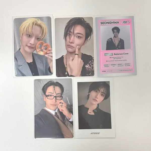 [BUNJANG] ATEEZ Seonghwa Bundle Set Photocard / 에이티즈 성화 일괄 양도