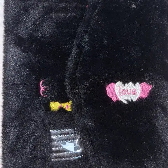 [BUNJANG] Black Fur Photocard Binder / 검은색 털 포토카드 바인더