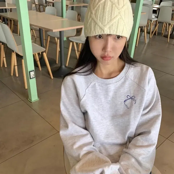 [BUNJANG] Maybe Baby Dearest Lake Sweatshirt / 메이비베이비 dearest lake 맨투맨