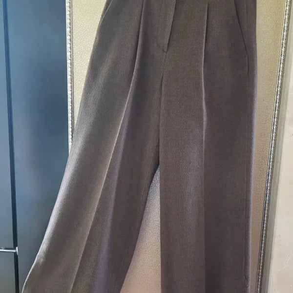 [BUNJANG] Ozsecon Sample Pants Brown / 한섬 오즈세컨 팬츠(새상품)