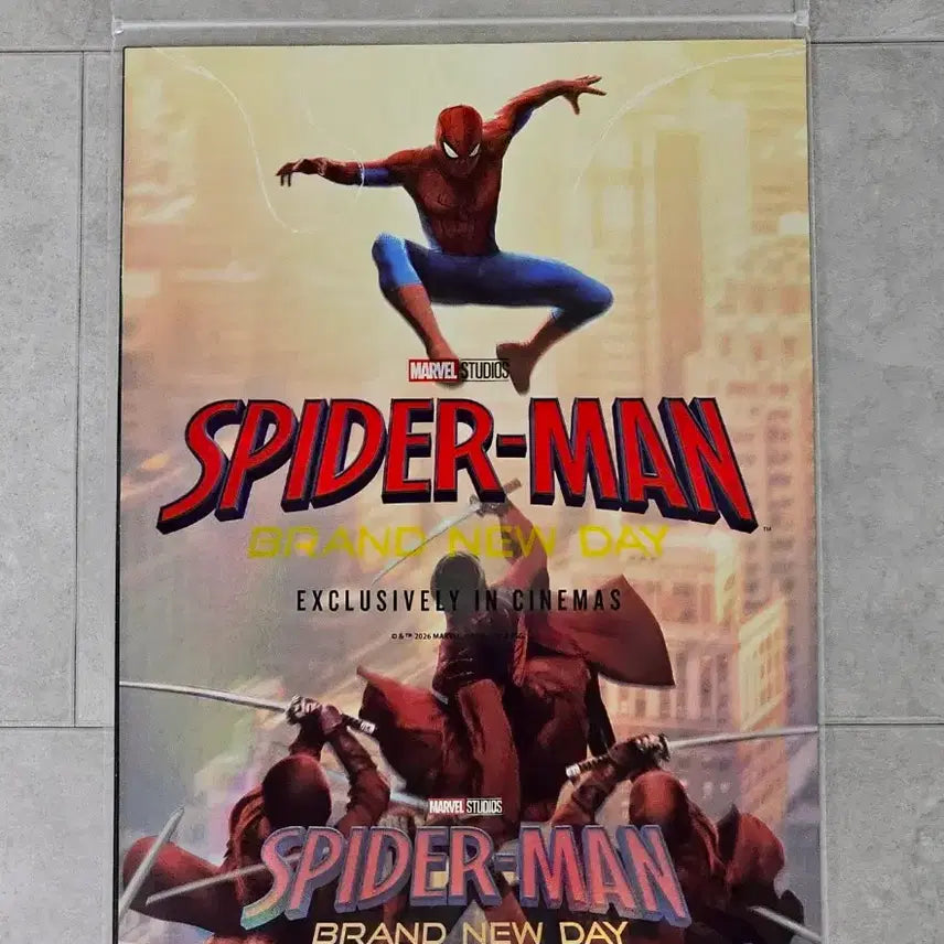 [BUNJANG] Spider-Man Brand New Day Key Visual Poster 3-Set / 스파이더맨 브랜드 뉴 데이 키비쥬얼 포스터 3종 세트