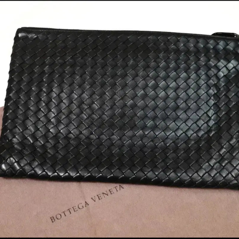 [BUNJANG] Bottega Veneta Black Clutch / 보테가베네타 클러치
