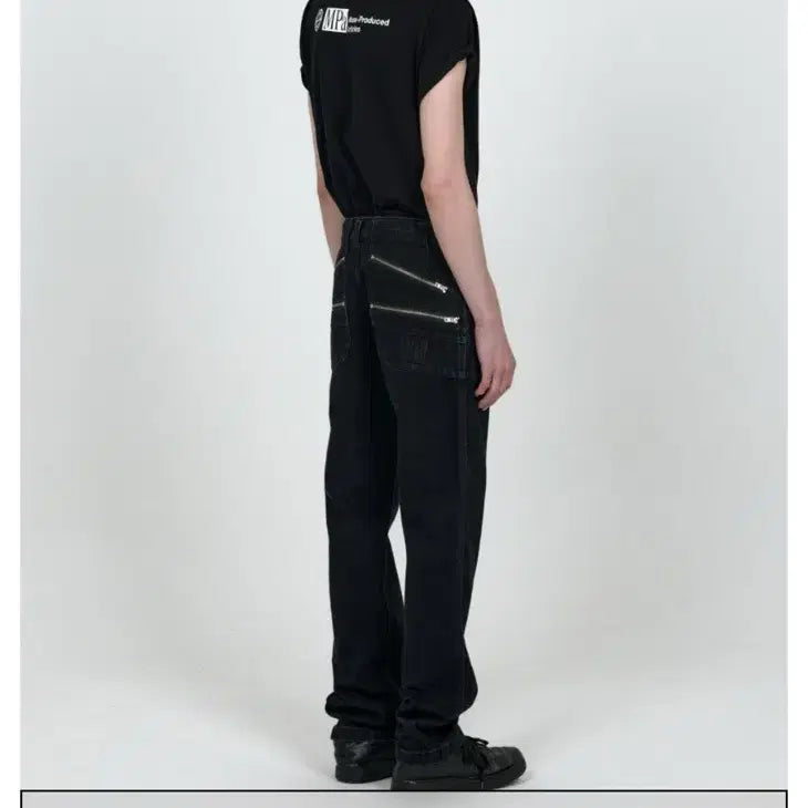 [BUNJANG] Plastic Product MPa Split Pocket Denim Pants / 플라스틱프로덕트 MPa SPLIT POCKET PANTS 데님