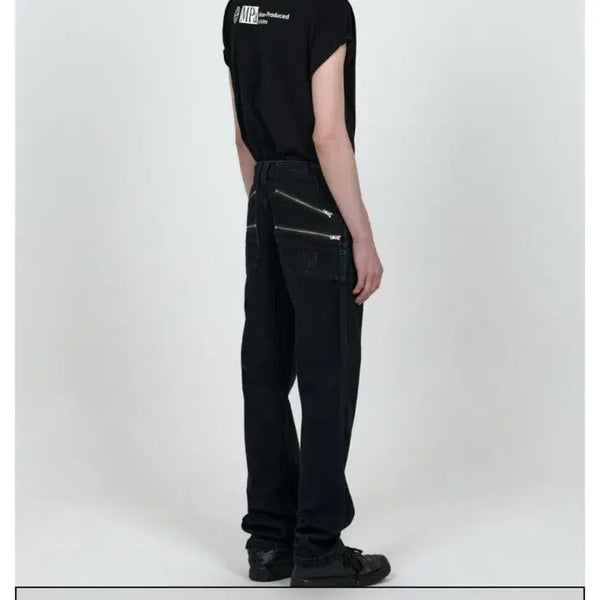 [BUNJANG] Plastic Product MPa Split Pocket Denim Pants / 플라스틱프로덕트 MPa SPLIT POCKET PANTS 데님