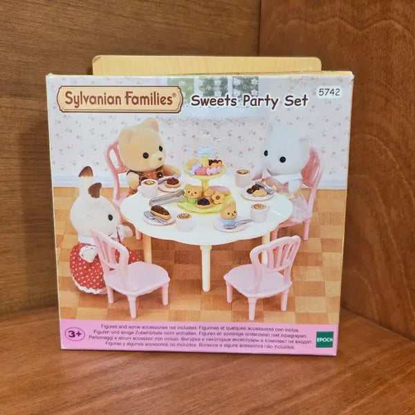 [BUNJANG] Sylvanian Families Cafe Latté Sweet Party Set 5742 / 실바니안패밀리 카페라떼 스위트 파티 5742