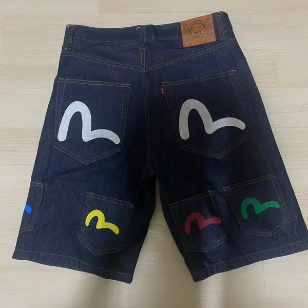 [BUNJANG] Evisu Multi-Pocket Shorts 34 / 에비수 멀티포켓 반바지34