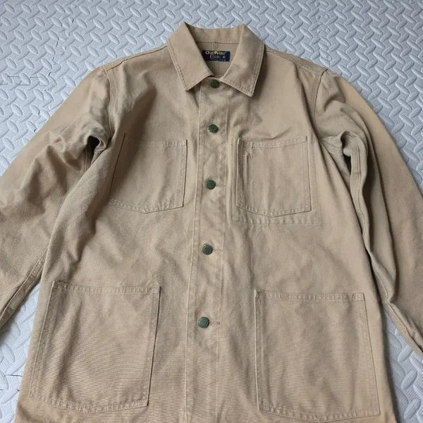 [BUNJANG] OshKosh Classic Beige Work Jacket (100-105) / OshKosh Classic 오시코시 워크 자켓 베이지 100-105