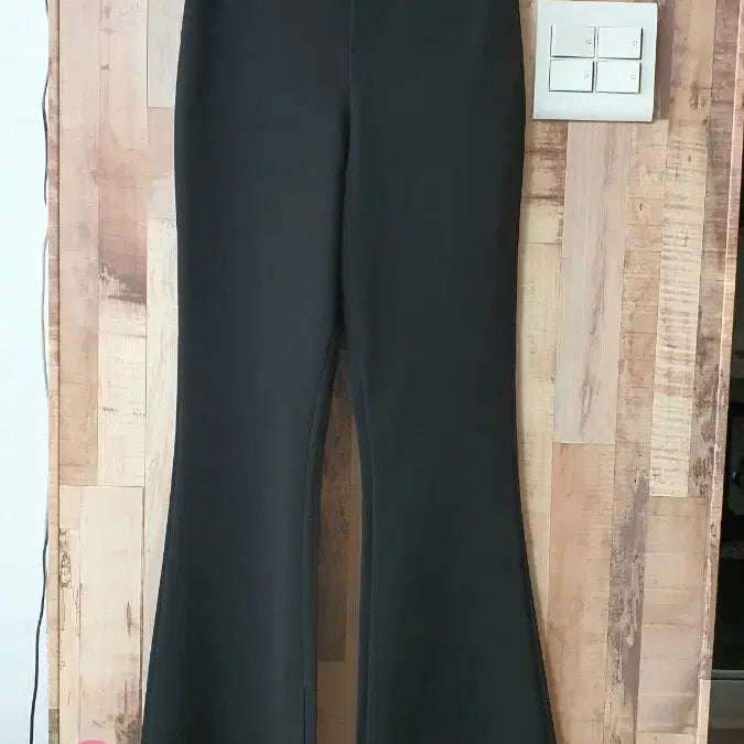 [BUNJANG] Black Bootcut Slacks / 블랙 부츠컷 슬랙스