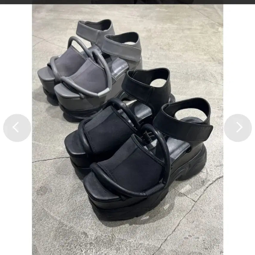 [BUNJANG] EMODA Core Tank Sandals Black M / 새상품 EMODA(에모다) 코어 탱크 샌들 블랙 M