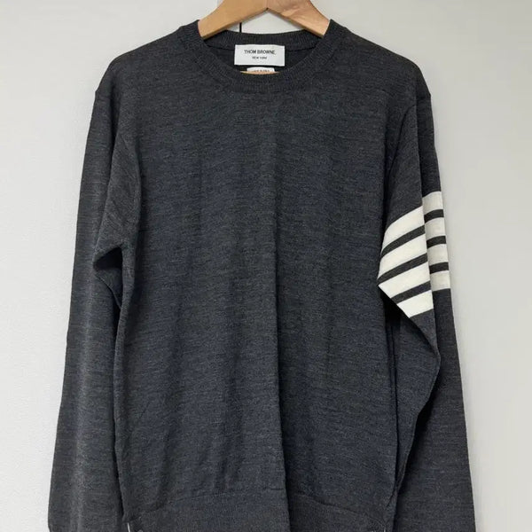 [BUNJANG] Thom Browne Fine Merino Wool Knit Size 2 / 톰브라운 파인 메리노울 니트 2사이즈