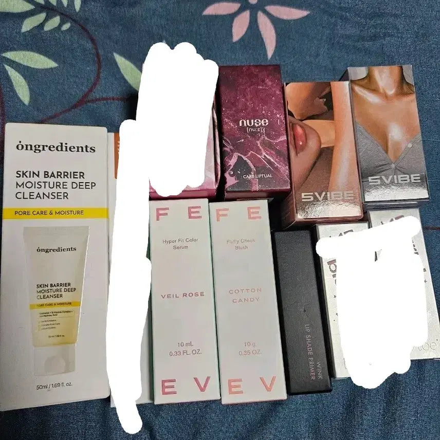[BUNJANG] Various Unused Cosmetics - Tints, Blushes, Cleansers, Balms / 화장품 미사용 각 0.35 틴트.블러셔등글 참고 해주세요