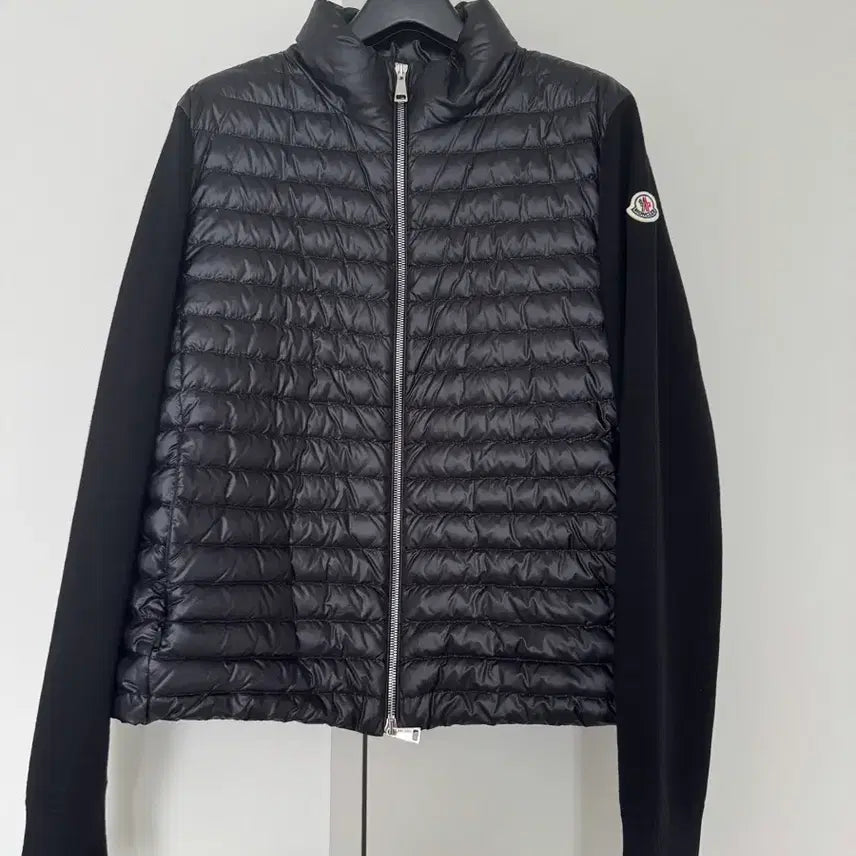 [BUNJANG] Moncler Knit Padded Jacket Black M / 몽클레어 니트패딩 블랙 M
