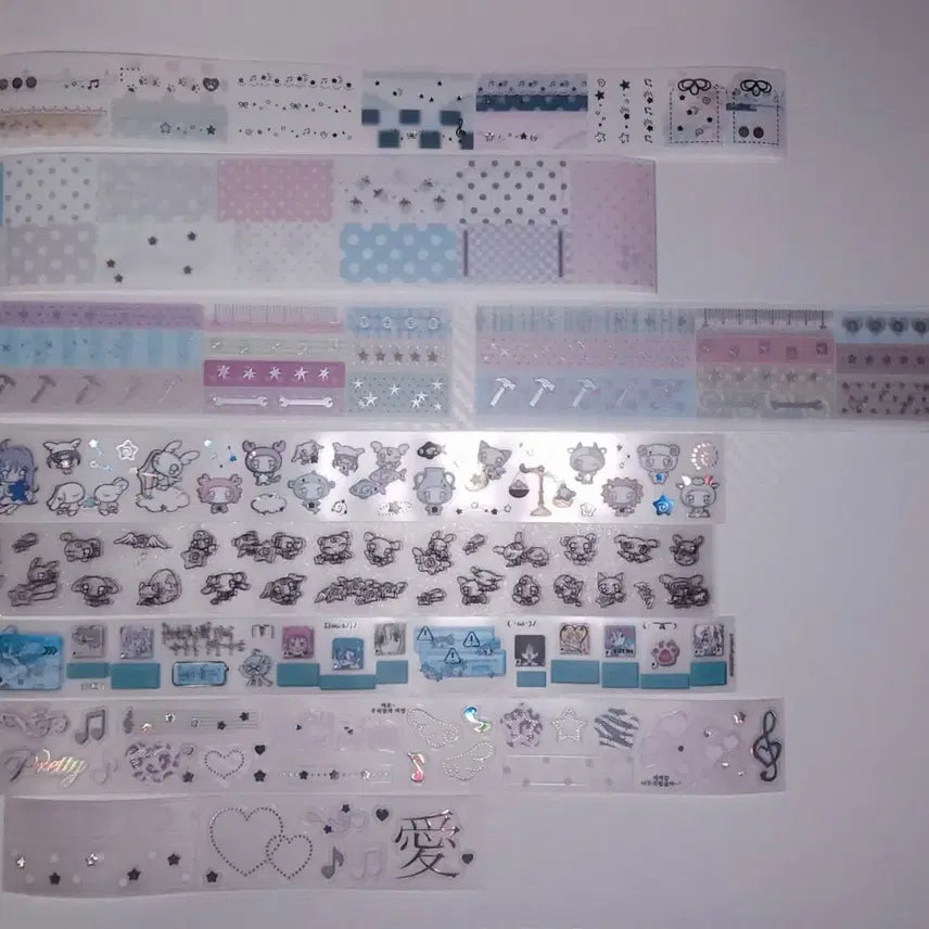 [BUNJANG] Kiss Cut Sticker Bundle / 키스컷 7종 띵