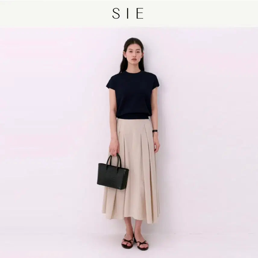 [BUNJANG] SIE Soy Cotton Flare Skirt / 시에(SIE) 소이 코튼 플레어스커트 66-77
