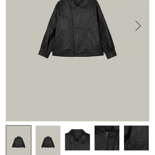 [BUNJANG] Wearweather Urban Vegan Leather Jacket / 새상품) 웨어웨더 얼반 비건 레더 자켓