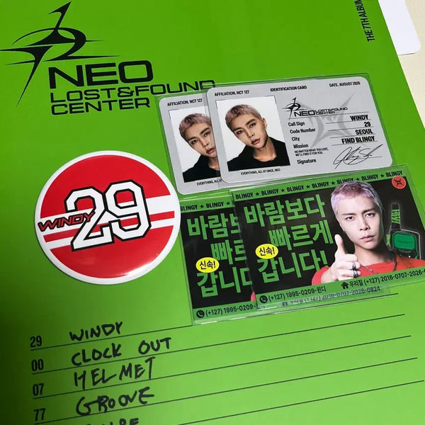 [BUNJANG] NCT 127 Johnny Bundle Set / nct 127 블링 팝업 쟈니 일괄 양도