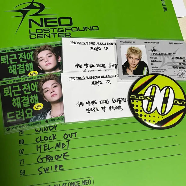 [BUNJANG] NCT 127 Taeyong Bundle Set / nct 127 블링 팝업 태용 일괄 양도