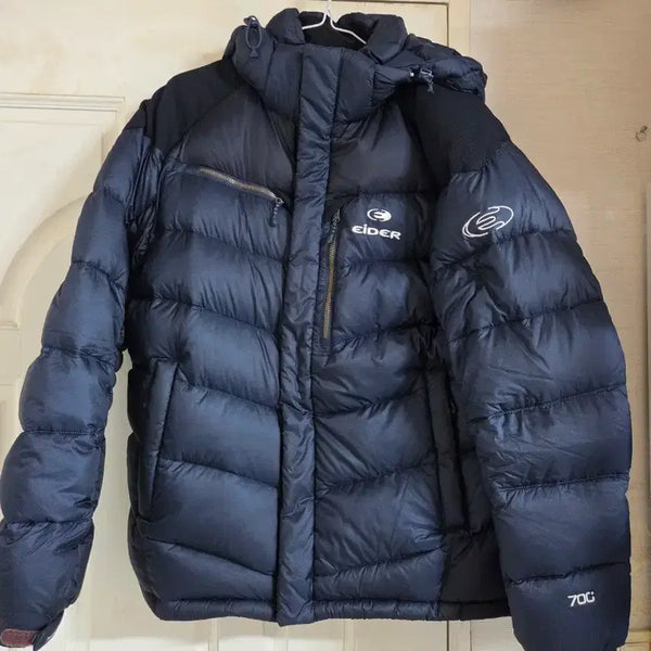 [BUNJANG] Eider Navy Goose Down Unisex XL Puffer Jacket / 아이더 네이비 구스다운 남여공용 XL