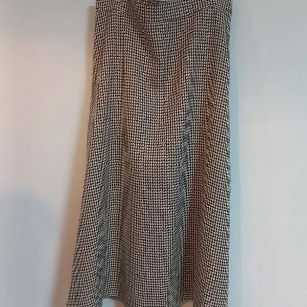[BUNJANG] RIRINCO Houndstooth Long Skirt / 리리엔코 하운드투스 롱스커트 34~35인치 새상품