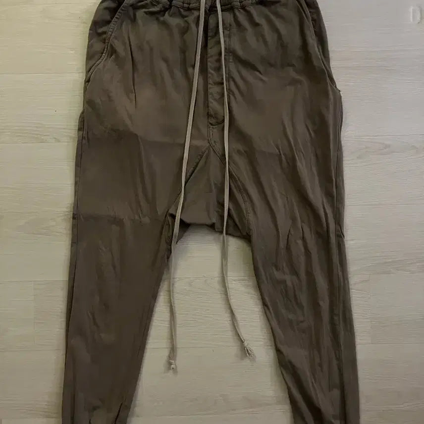 [BUNJANG] Rick Owens Drawstring Baggy Pants / 릭 오웬스 드로스트링 배기 팬츠