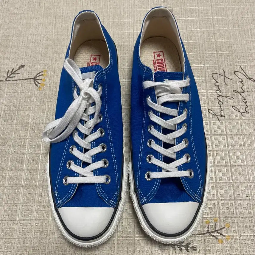 [BUNJANG] Converse J Ox Blue Sneakers / 컨버스 제이옥스 j ox 블루 280
