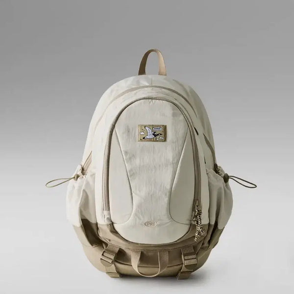 [BUNJANG] Parity Multi Pocket Backpack - Ivory / 패리티 멀티 포켓 백팩 아이보리