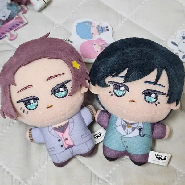 [BUNJANG] Blue Lock Isagi & Rin Sanrio Chibi Plush Bundle / 블루록 사에 린 산리오 치비구루미 치비누이 인형 누이구루미 일괄