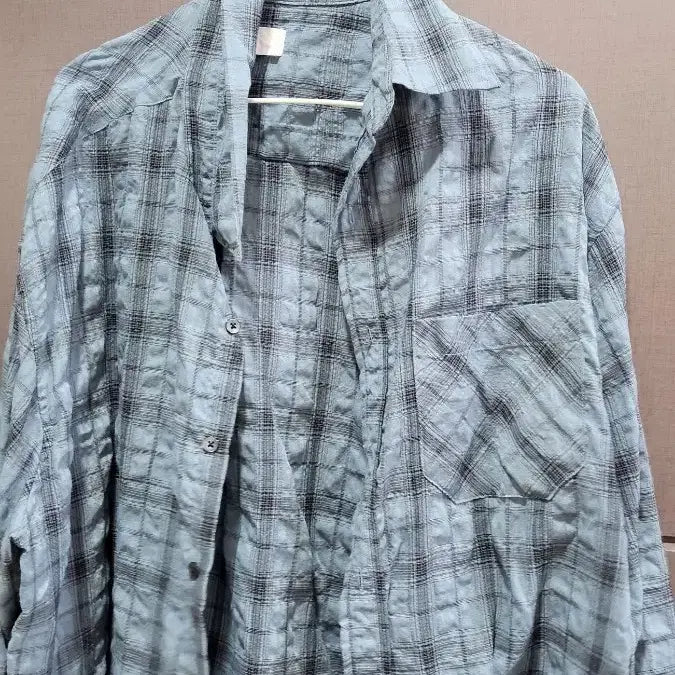 [BUNJANG] Checkered Pattern Shirt / 체크 남방 셔츠