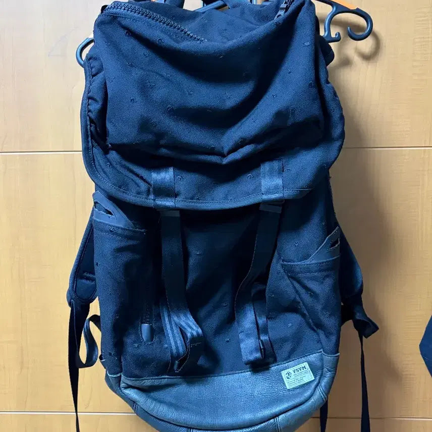 [BUNJANG] Visvim x SOPHNET. Ballistic 25L Backpack - All Black PolkaDot Elk Leather / Visvim SOPHNET Ballistic 25L Backpack (All Black PolkaDot)