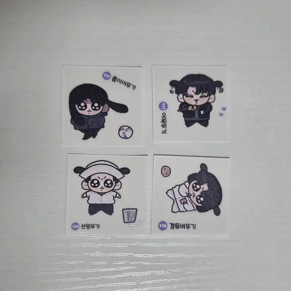 [BUNJANG] BTS Jungkook Kkuki Ttibusil Bundle Set / 방탄소년단 정국 꾹뚜기 띠부씰 일괄 양도