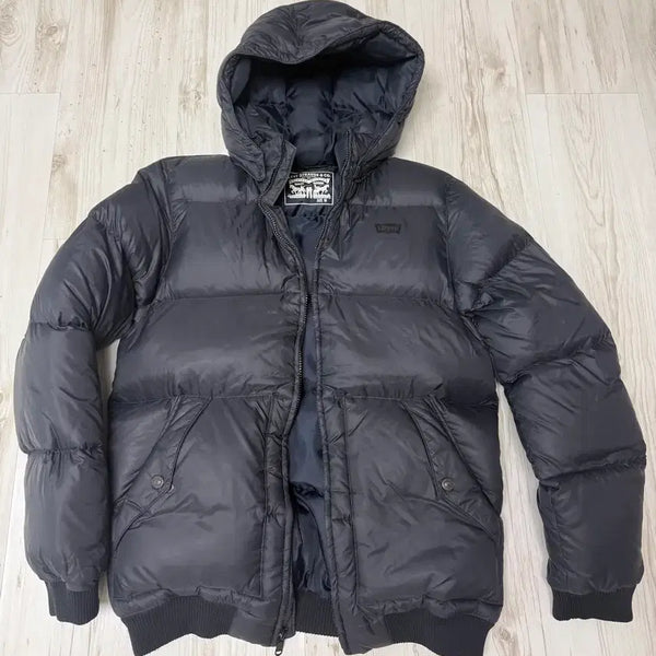 [BUNJANG] Levi's Down Padded Jacket Black Size 95 / 리바이스 오리털 패딩 블랙 95