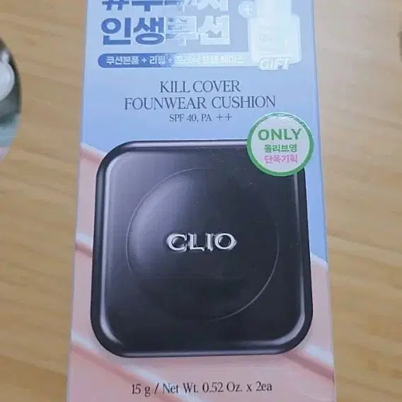 [BUNJANG] CLIO Kill Cover Founwear Cushion 19N Porcelain Set / 클리오 킬커버 파운웨어 쿠션 기획 19N 포슬린