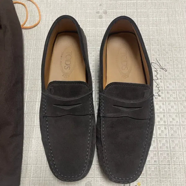 [BUNJANG] Tod's Suede Driving Shoes / 토즈 tods 드라이빙 슈즈 브라운 7