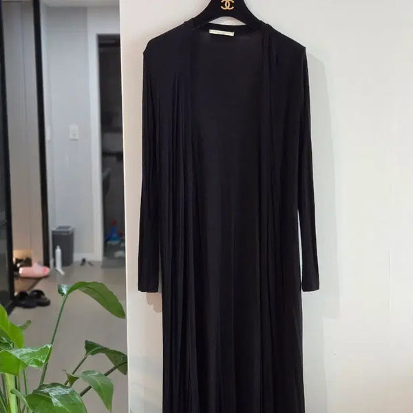[BUNJANG] Black Long Cardigan / 블랙 롱가디건 55