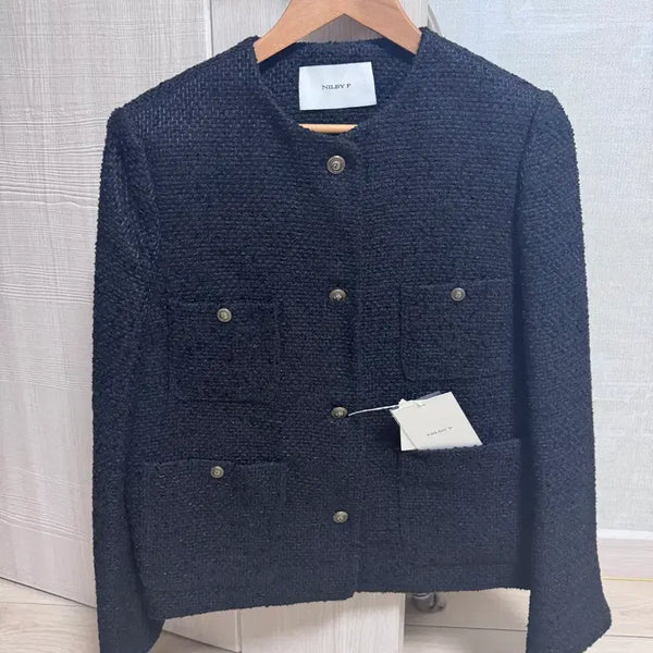 [BUNJANG] NILBY P Tweed Jacket Size 36 / 닐바이피 트위드 자켓 36사이즈