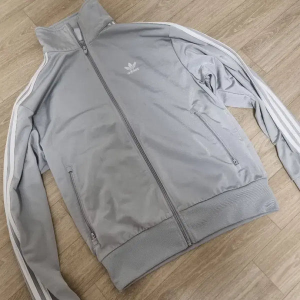 [BUNJANG] Adidas Track Top Jersey Grey / 아디다스 트랙탑 져지 그레이