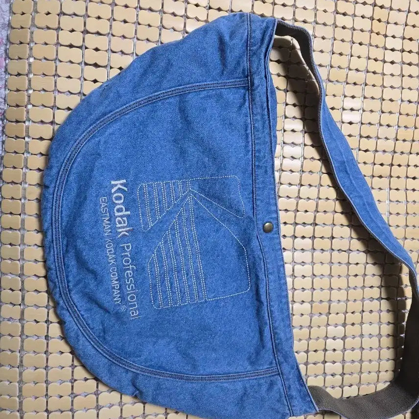 [BUNJANG] Kodak Denim Crossbody Bag / 코닥