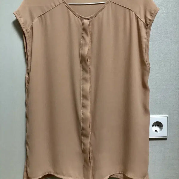 [BUNJANG] Chiffon Blouse and Fit T-Shirt Bundle Set / 3벌 일괄 반값 이하 차르르 블라우스+핏 예쁜 티 새상품 포함