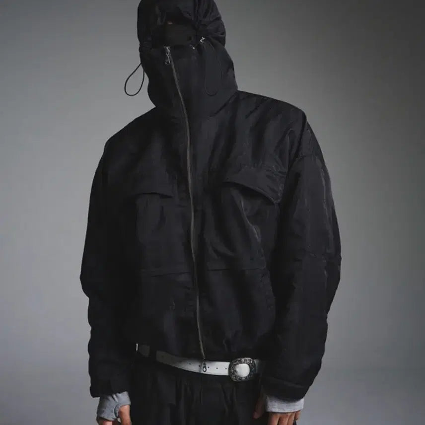[BUNJANG] Wapworks W122 Windbreaker Jacket Black / wapworks w122 바람막이 블랙
