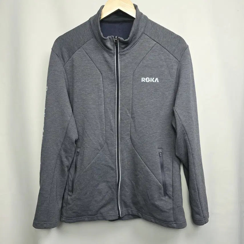 [BUNJANG] ROKA Men's Training Zip-Up Jacket 100 / [ROKA] 남성 트레이닝 집업 자켓 100