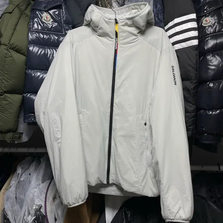 [BUNJANG] Salomon Modissey Padded Jacket Light Grey L / [L사이즈] 살로몬 모디세이 패딩 자켓 라이트 그레이