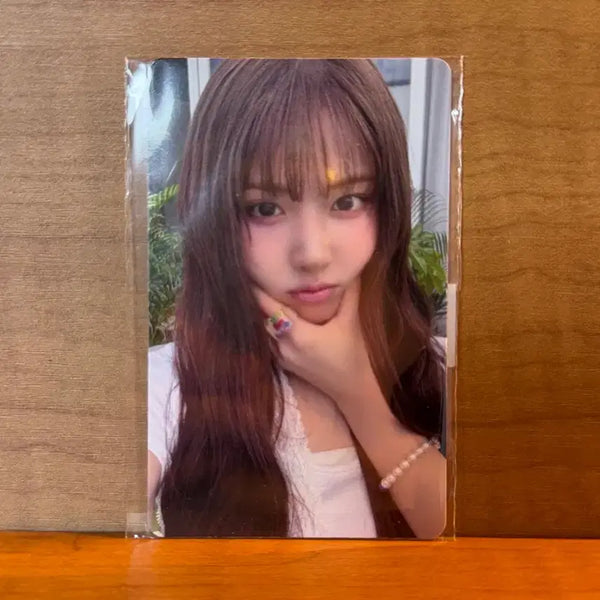 [BUNJANG] NMIXX Jiwoo NSWER's Vacation POB Photocard / 엔믹스 지우 엔써베케이션 구매금액 특전 미공포 포카 아궁빵